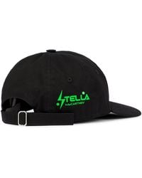 Stella McCartney - Logo Cotton Canvas Cap - Lyst