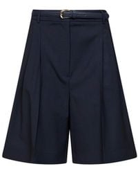 Max Mara - Mstadorno Belted Bermuda Shorts - Lyst