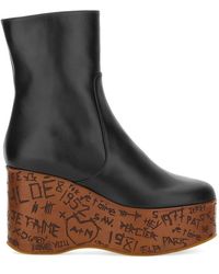 Chloé - Maxime Wedge Booties - Lyst
