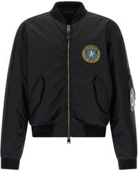 Balenciaga - Large Fit Bomber Jaket - Lyst