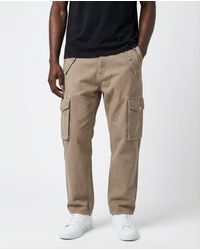 Balmain - Loose Cotton Cargo Trousers - Lyst