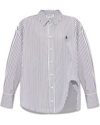 The Attico - Shirt With A Striped Pattern - Lyst
