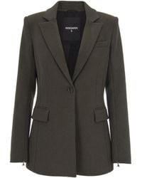 Patrizia Pepe - Tailored Single-Button Blazer Jacket - Lyst
