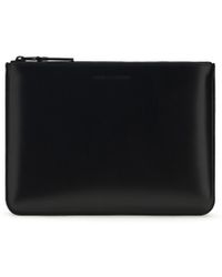 Comme des Garçons - Leather Pouch Calf Bos Taurus Wallet - Lyst