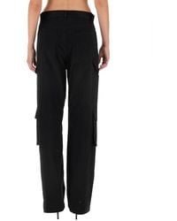 Moschino - Cargo Pants Cotton Trousers - Lyst