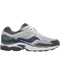 Saucony - Gray Synthetic Athletic Sneakers - Lyst