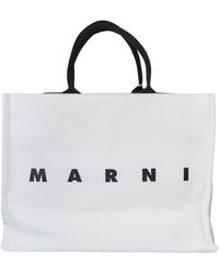 Marni - Top Handle Logo Shopper Bag - Lyst