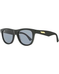 Bottega Veneta - Oval Sunglasses Bv1001S 001- 52Mm 1001 Plastic (Acetate) - Lyst