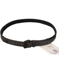 Ermanno Scervino - Classic Leather Belt With Buckle Fastening - Lyst