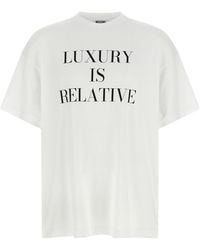 Moschino - Crew Neck T-Shirt - Lyst