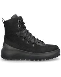 Stone Island - Round-toe Lace-up Ankle Boots - Lyst
