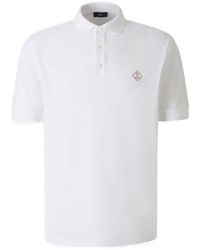 Herno - Logo Embroidered Short-sleeved Polo Shirt - Lyst