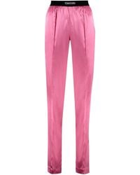 Tom Ford - Satin Trousers - Lyst