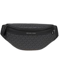 Michael Kors - Greyson Logo Printed Zip-up Belt Bag - Lyst