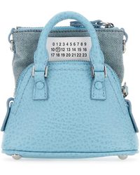 Maison Margiela - Light Leather And Fabric 5Ac Classique Baby Handbag - Lyst