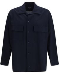 Giorgio Armani - Cotton Shirt With Classic Collar - Lyst