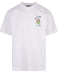 Casablancabrand - Le Jeu Colore T-Shirt - Lyst
