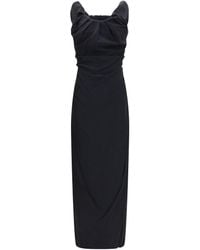 Vivienne Westwood - Long Dress Ginnie Viscose - Lyst
