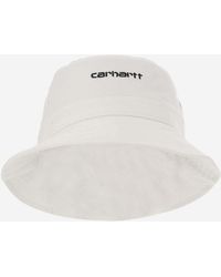 Carhartt - Canvas Bucket Hat With Logo - Lyst