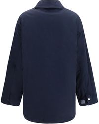 Max Mara - Reversible Padded Jacket Outer: Polyester Puffer - Lyst
