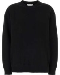 Jil Sander - Cotton Sweatshirt - Lyst
