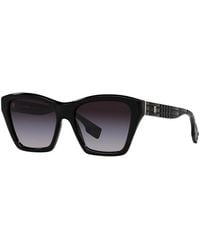 Burberry - Sunglasses Square Full Rim, Frame And Gradient Lens Be439130018G - Lyst