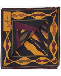 PUCCI - Silk Scarf Bordeaux And Scarfs - Lyst