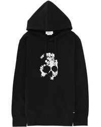 McQueen - Sweatshirt With Skull Motif Cotton Sweatshirts - Lyst