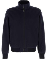 ZEGNA - Dark Cashmere Jacket - Lyst