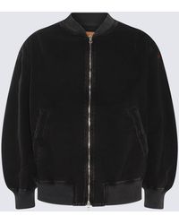 DIESEL - Black Cotton Denim Jacket - Lyst