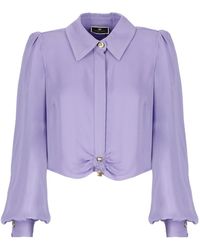 Elisabetta Franchi - Shirts Purple - Lyst
