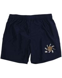 Moschino - Swim Shorts Polyester & Trunks - Lyst