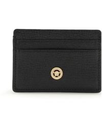 Versace - Medusa Biggie Leather Card Holder - Lyst