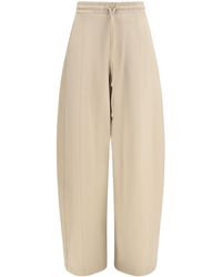 Max Mara - Olmo Technical Cotton Jersey Pants - Lyst