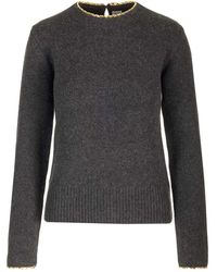 Totême - Embellished Sweater - Lyst