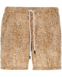 Barba Napoli - Paisley Floral Swimsuit - Lyst