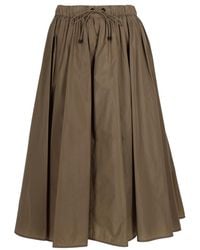 Max Mara - Gonna Midi Lonza - Lyst