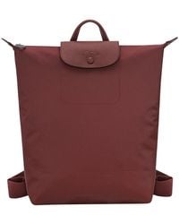 Longchamp - Backpack Le Pliage One With Leather Drawstring Closure Backpacks And Belt Bags - Lyst