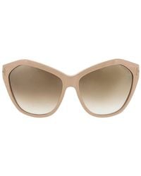 Tom Ford - Sunglasses Cat Eye Full Rim, Nude Frame And Gradient Mirror Lens Ft031772L - Lyst