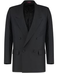 Gucci - Double-Breasted Wool Gabardine Jacket Suit & Dinner - Lyst