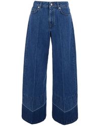 Givenchy - Jeans Wide-Leg Denim - Lyst