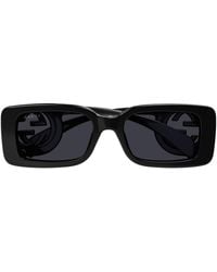 Gucci - Chaise Longue 54mm Rectangular Sunglasses - Lyst
