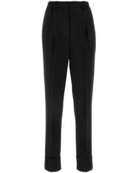 Prada - Wool Blend Pant - Lyst