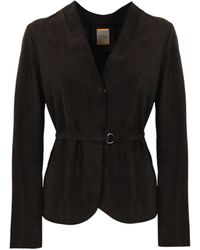 D'Amico - Suede Jacket - Lyst
