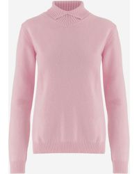 Jil Sander - Wool Turtleneck Sweater - Lyst
