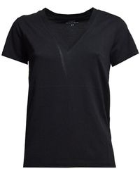 Vince - Classic V-neck Short-sleeved T-shirt - Lyst