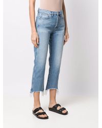 3x1 - Mid-Rise Cropped Jeans - Lyst