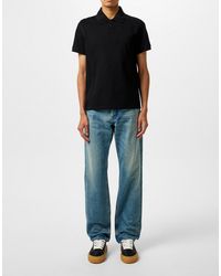 Saint Laurent - Cassandre Ysl Logo Polo Shirt Clothing & T-Shirts - Lyst