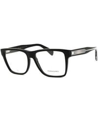 Ferragamo - Salvatore Eyeglasses Square Full Rim, Frame And Clear Demo Lenses Lens Sf2953N001 Sunglasses - Lyst