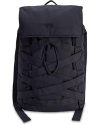 Y-3 - Cinch Backp Nylon Backpack - Lyst